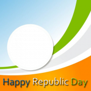 Happy Republic Day Wishes Photo Frame With Custom Name