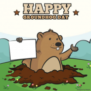 Generate Happy Groundhog Day Wishes Photo Frame With Name Online. Edit Groundhog Day Celebration Pics With Your Photo. Create Groundhog USA Holiday Profile Pics