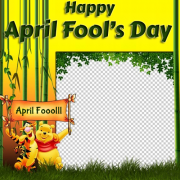 Create 1st April Fool Funny Greeting With Your Photo Online. Cute April Fool Frame With Your Photo. Generate April Fool Whatsapp DP With Your Photo Pics