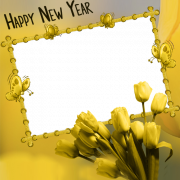 Create Happy New Year Wishes Photo Frame With Your Name