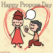 Happy Propose Day Photo Frame With Your Photo on Greeting