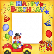 Create Cute Birthday Wishes Photo Frame With Custom Photo