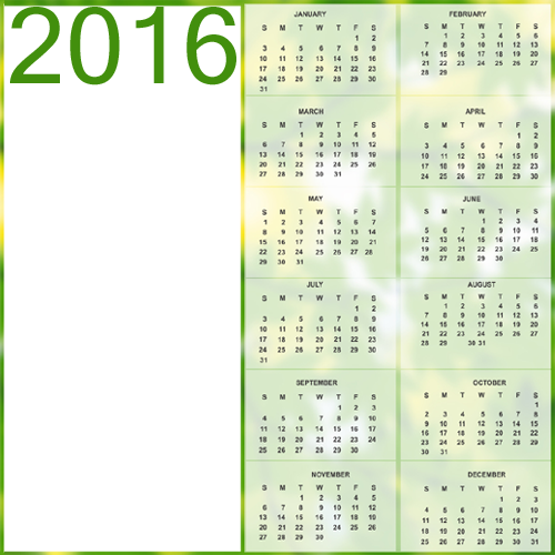 Personalize New Year Calendar With Your Photo and Name Free